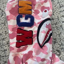 A Bathing Ape Pink Camo Sweater