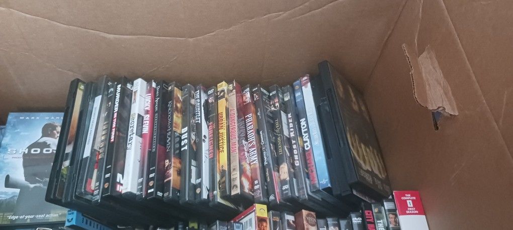 Dvds comedy and action and Etc
