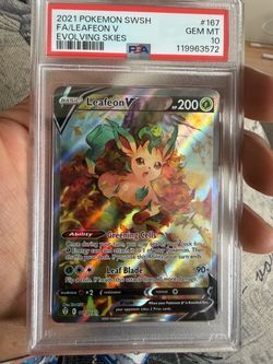 Leafeon V PSA 10
