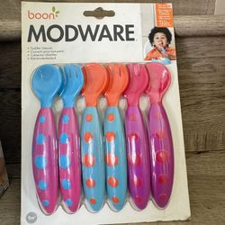 Boon Modware Toddler Utensils44; Lite44; 6 Count