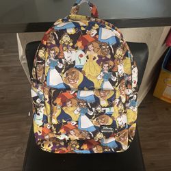 Loungefly Backpack- Beauty And The Beast🥀