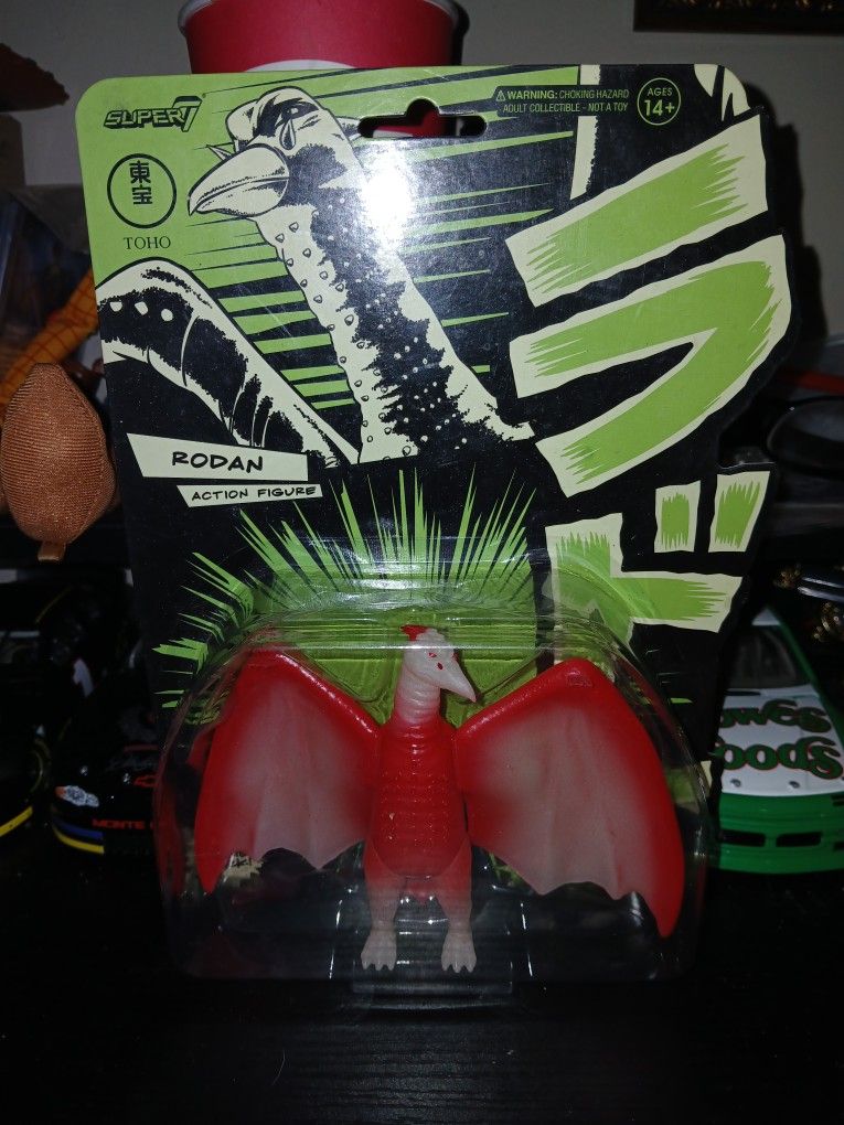 Brand New Super 7 RODAN Glow In The DARK Action FIGURE
