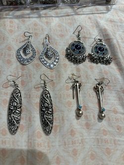 Turkish Earrings $20-$25 Each 