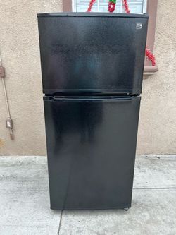 3 MONTHS WARRANTY 30x30x66 KENMORE FRIDGE BLACK 18cuft