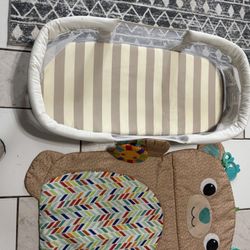 Beautiful Bassinet And Mat