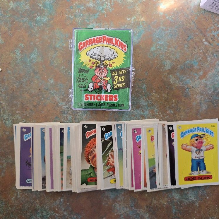 Original Series 3 Garpage Pail Kids Set