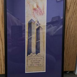 Framed 2001 "Non Sequitur" 9/11 Tribute – Wiley Miller