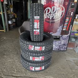 285 75 16 new all terrain LT with balance and installation for $(contact info removed)980 ask for Dorian 
7637 airline dr houston TX 77037