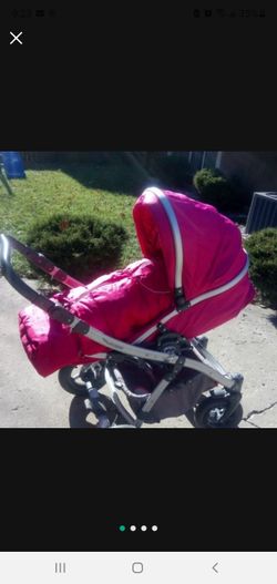 European Baby Stroller With Bassinet And Accessories