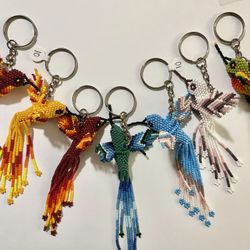 Pulsera Y Llaveros de Chaquira 