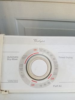 Whirlpool dryer