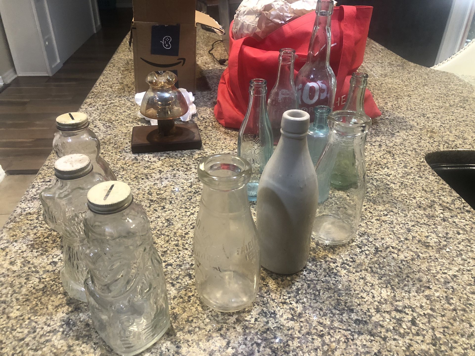 Old Antique Collectors Bottles