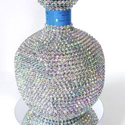 Iridescent crystal bedazzle Empty 750 Don Julio bottle
