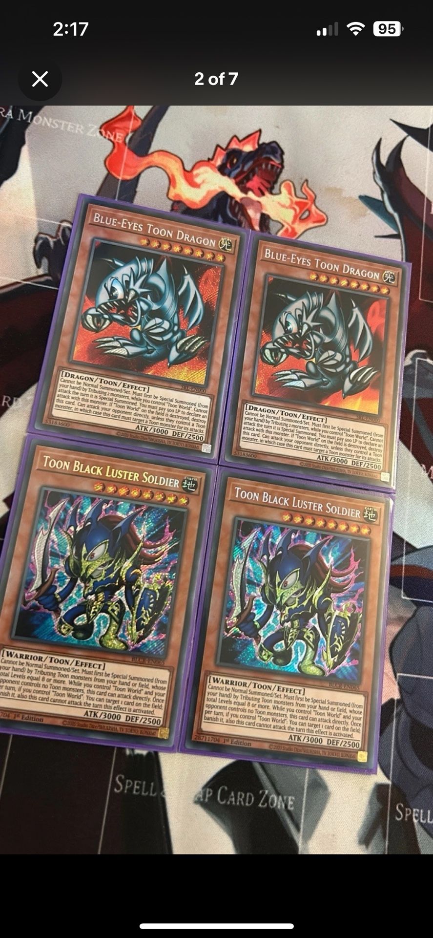 Yugioh Singles Bundle Toon Monsters