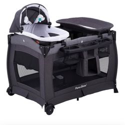 Brand New, Unopened Pamo Babe Portable Playpen Foldable Playard for Baby and Toddler Mattress, Changing Table for Newborn