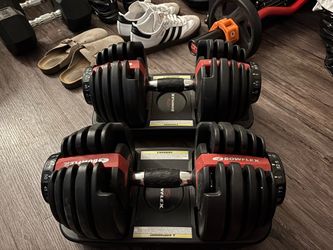 552 BOWFLEX SELECT TECH DUMBBELL WEIGHTS