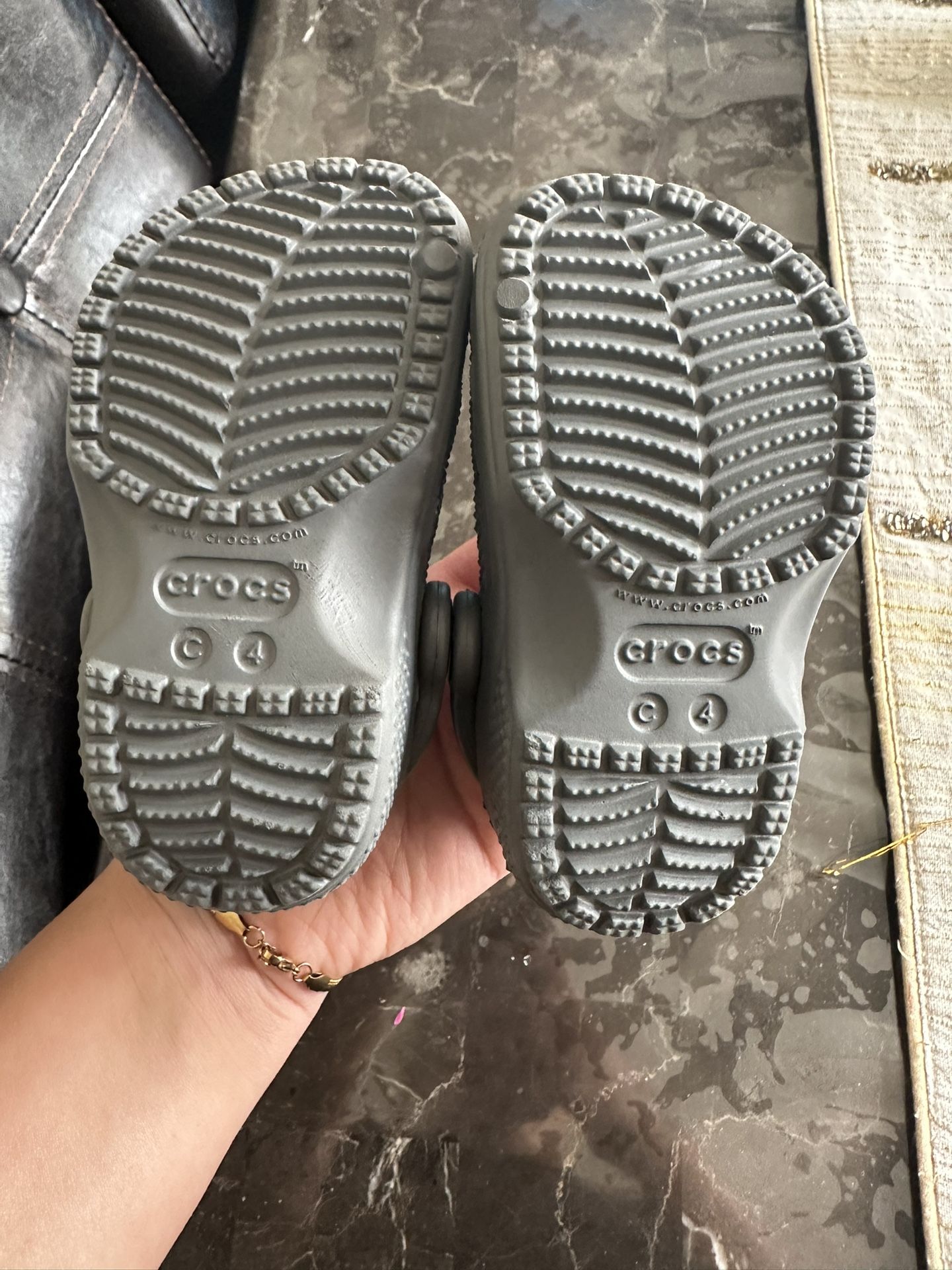 Brand New Barely Worn Baby Crocs