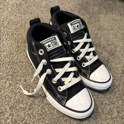 Black Kids Converse Size 13