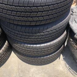 Set Of Four Wheels Brand Michelin Size 245/75R17