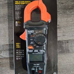 KLEIN TOOLS   4000A AC AUTO-RANGING DIGITAL CLAMP READER