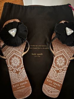 Kate Spade leather sandals, new!