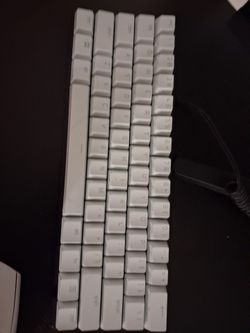 White razor huntsman mini mechanical switches