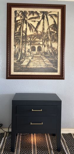 Midnight Blue Nightstand