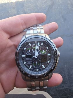 Citizen promaster skyhawk AT with u860 movement and sapphire crystal