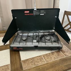 Vtg 2 Burner Coleman Camp Stove