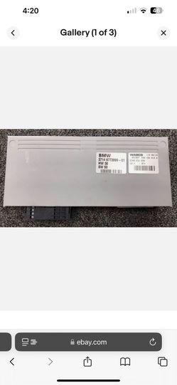 BMW X5 E53 2000-2006 OEM AIR SUSPENSION CONTROL MODULE, P#(contact info removed)9, 6 773 999