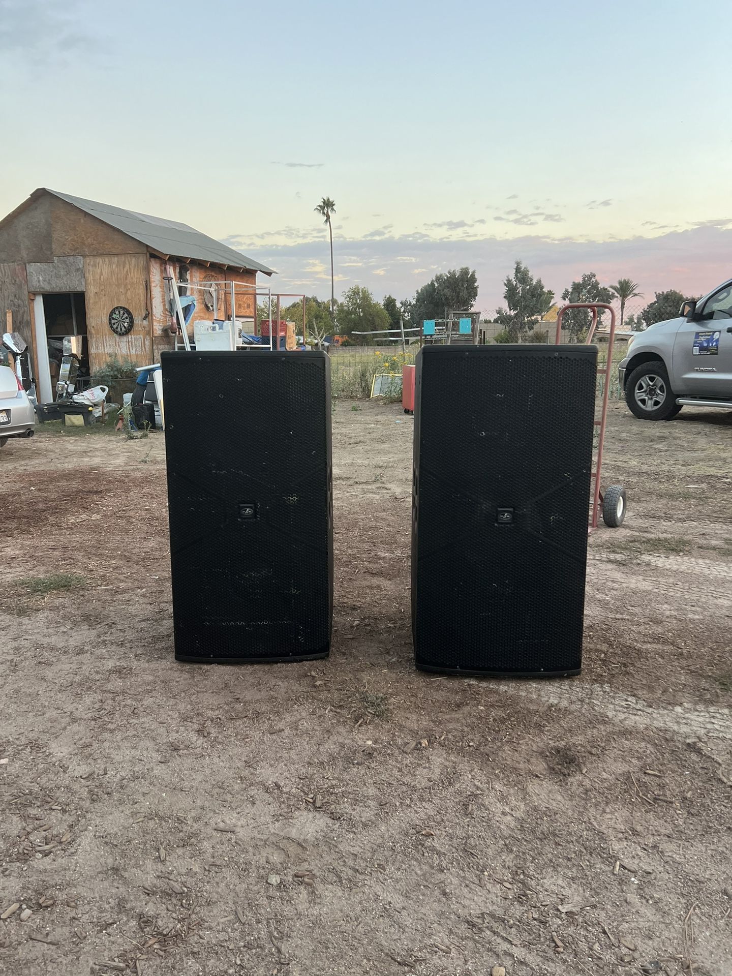 Pair Subwoofer Das 218A Vantec