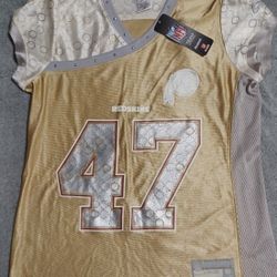 Chris Cooley Washington Redskins Size Medium Women's Jersey Reebok Brand New