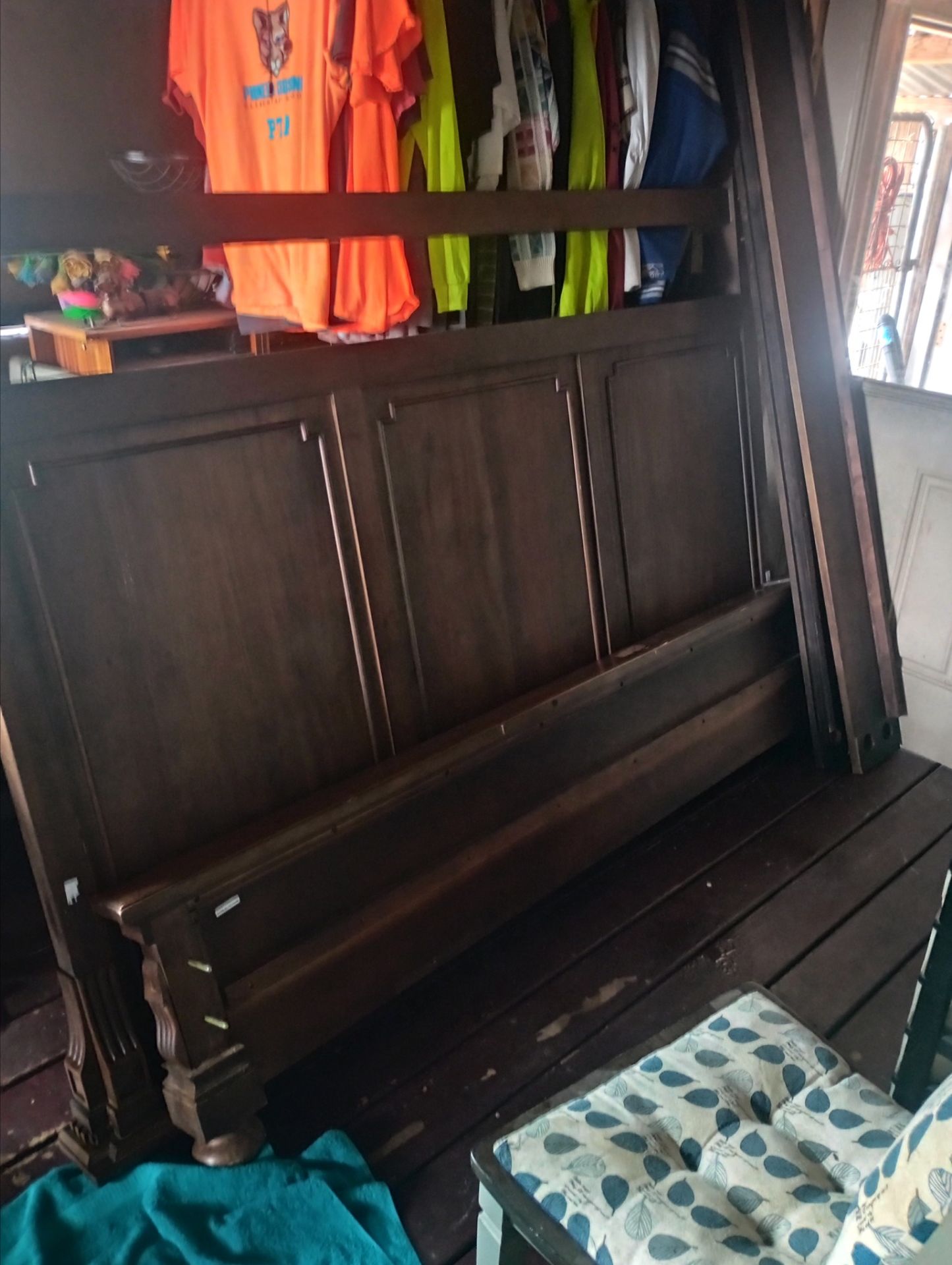 King size bed frame