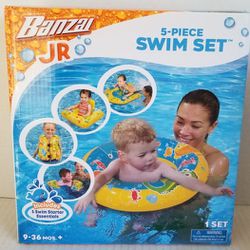 Banzai Jr. 5 Piece Swim Set NEW