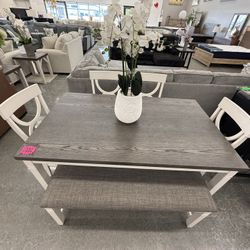 6 PC DINING TABLE 