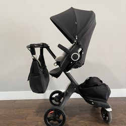 Stokke - Xplory Black Stroller 