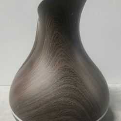 Wood Grain Flower Vase Humidifier 