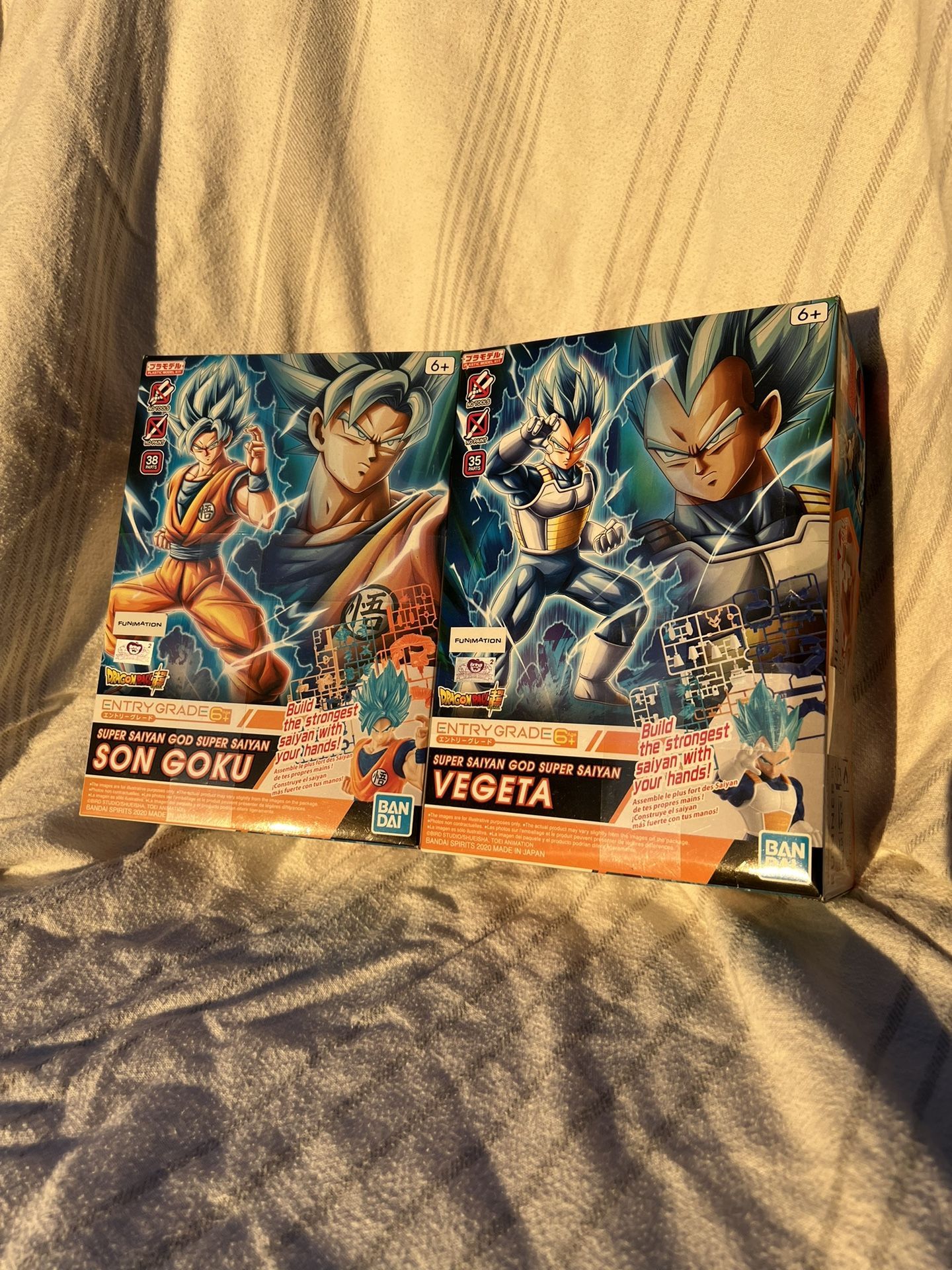 Super Saiyan God Son Goku & Vegeta