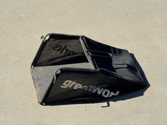 Greenworks electric lawnmower bag