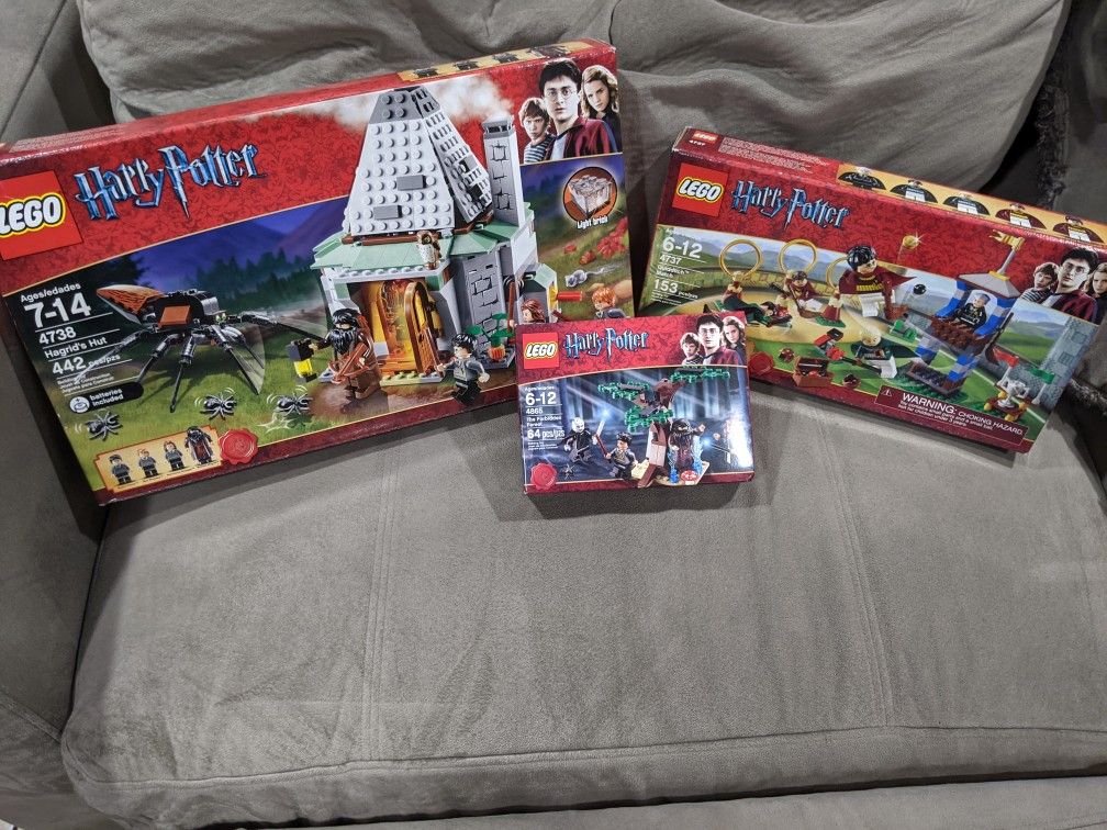 Lego Harry Potter 3 Set Lot