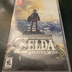Zelda Breath of the Wild Nintendo Switch Box Only