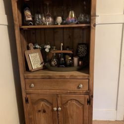 Amish Wood Stand / TV Stand / Bar / Buffet.