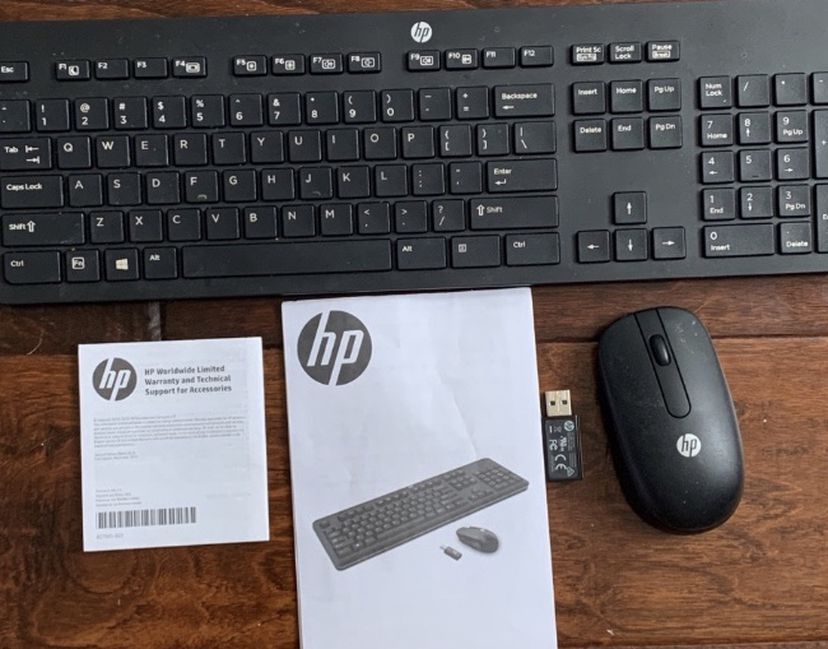 HP Bluetooth Keyboard And Mouse Combo- New