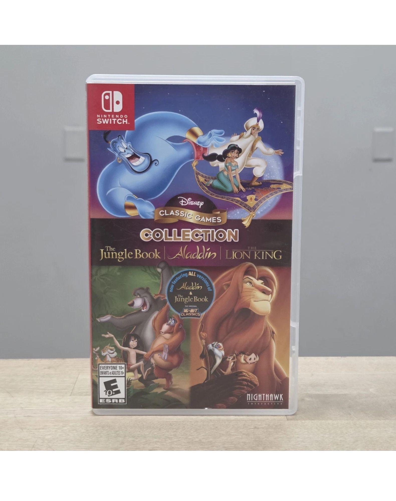 Disney Classic Games Collection for Nintendo Switch console system The Jungle Book Lion King Aladdin