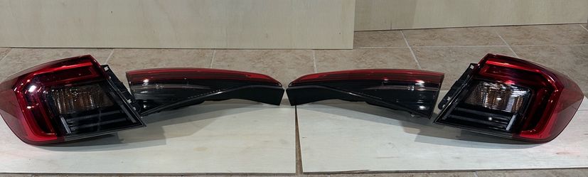 2022 Honda Civic Original OEM Taillights & Back up Lights