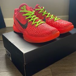 Kobe 6 Reversed Grinches (Size 9)