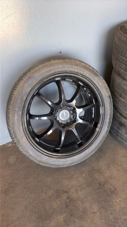 18” work wheels 5x 120 bmw Lexus Tesla model y s