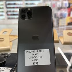 iPhone 11 Pro Max Unlocked 64GB