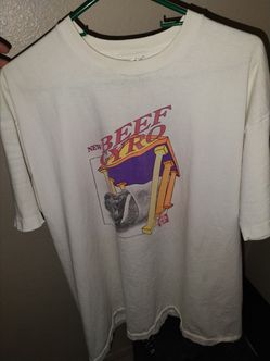 Vintage 90s Jack in the Box Beef Gyro shirt single stitch 2XL