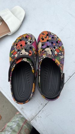 Halloween Mickey crocs